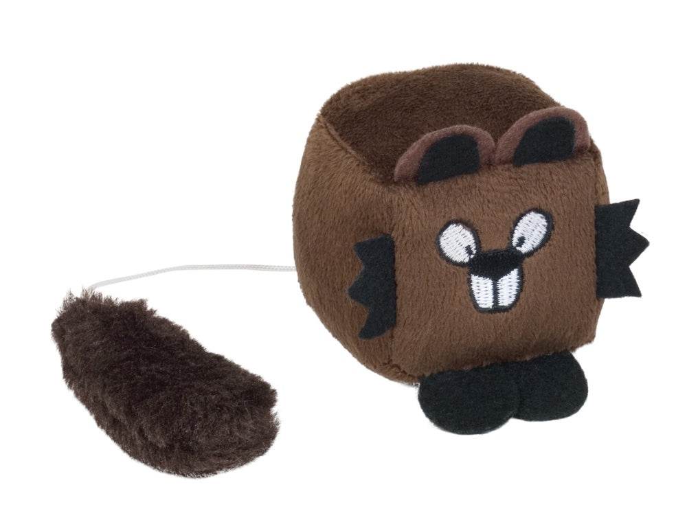 Paw & Joy Biggest Pet Supplies brand in Egypt | 66917 NOBBY Plush dice beaver wind-up 6 cm