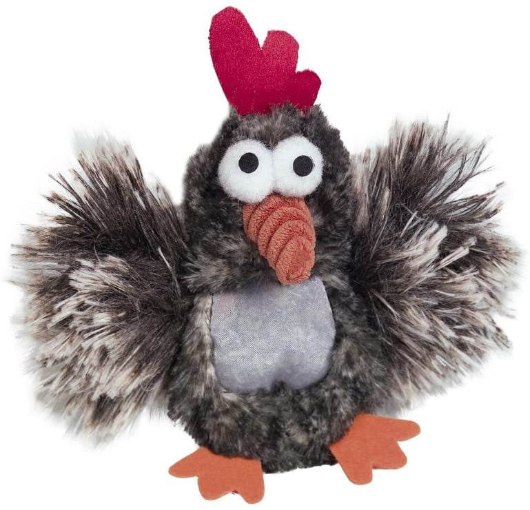 Paw & Joy Biggest Pet Supplies brand in Egypt | 66928 Plush chicken with catnip bag 13 cm