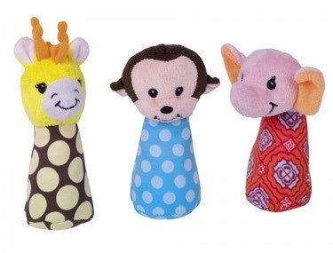 Paw & Joy Biggest Pet Supplies brand in Egypt | 66944 NOBBY plush animal with rattle assorted Set 3 pcs, 15 cm, with Catnip
