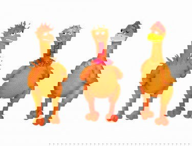 67004 NOBBY Latex figures "Cool Chicken" 21-22 cm -  - PetsOffice