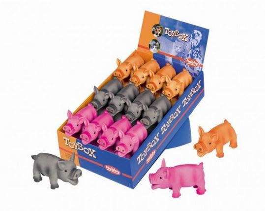 67028 NOBBY Latex Toy Pigs -  - PetsOffice