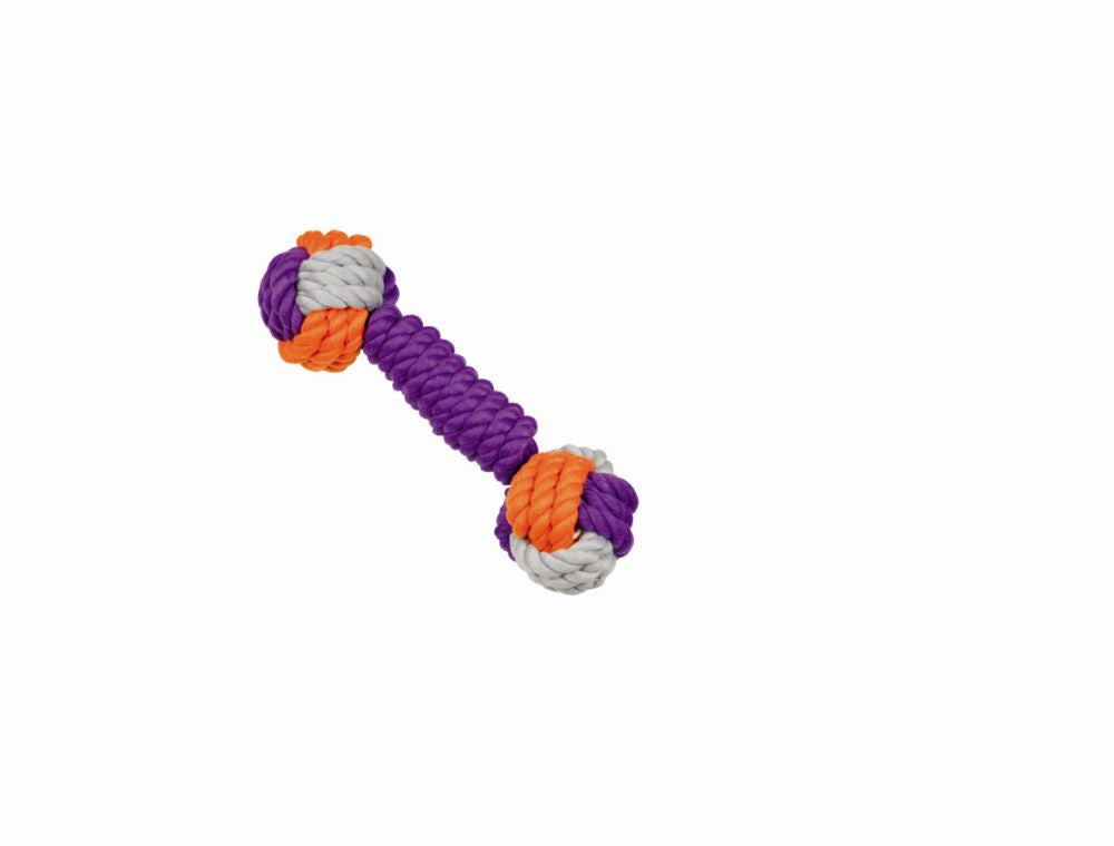 67160 NOBBY Rope Toy, Rope "DUMBBELL" 26 cm -  - PetsOffice