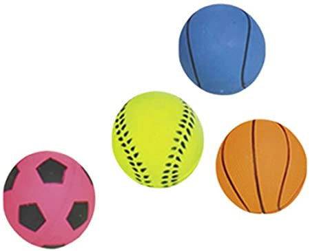Paw & Joy Biggest Pet Supplies brand in Egypt | 67206 Foam rubber balls assorted 5,7 cm; Net of 4 pcs
