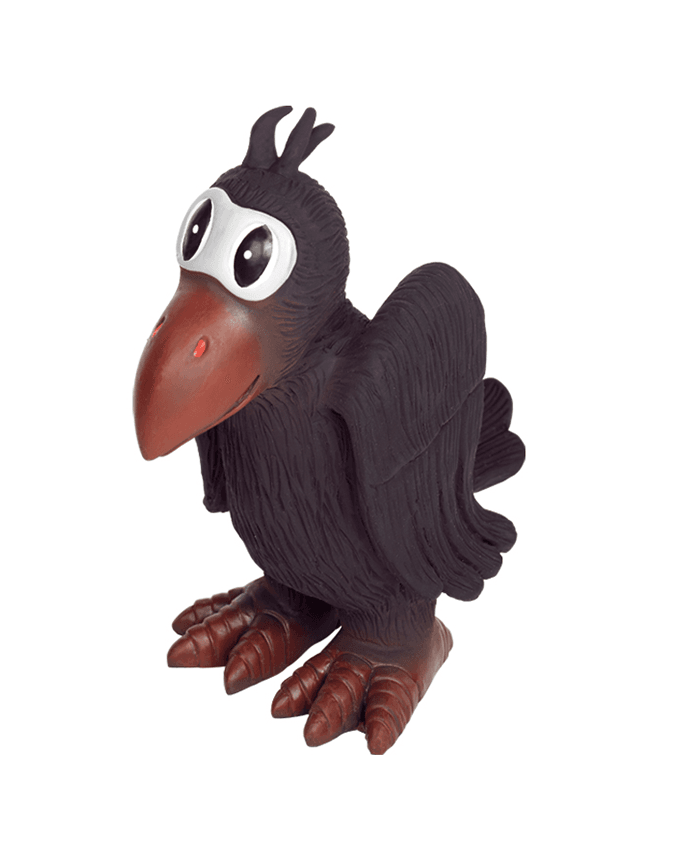 Paw & Joy Biggest Pet Supplies brand in Egypt | 67270 NOBBY Latex Raven 19 cm
