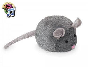 Paw & Joy Biggest Pet Supplies brand in Egypt | 67410 NOBBY Plush Mouse with voice 15 cm