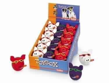 Paw & Joy Biggest Pet Supplies brand in Egypt | 67420 NOBBY Latex Gangster Pig 7,5 cm