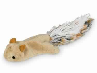 Paw & Joy Biggest Pet Supplies brand in Egypt | 67460 NOBBY Plush squirrel with catnip 18 cm