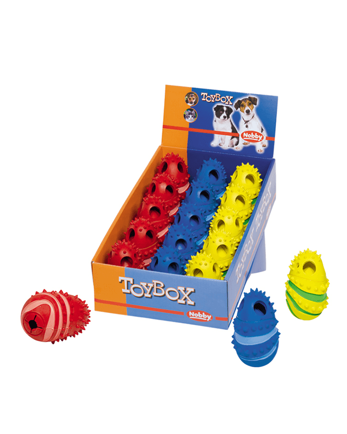 Paw & Joy Biggest Pet Supplies brand in Egypt | 67587 NOBBY Rubber Balls oval