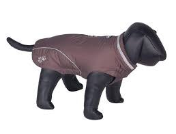 67915 NOBBY Dog coat "TENO" brown 20 cm -  - PetsOffice