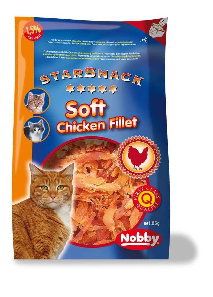 Paw & Joy Biggest Pet Supplies brand in Egypt | 69772 NOBBY StarSnack Soft Chicken Fillet 85g