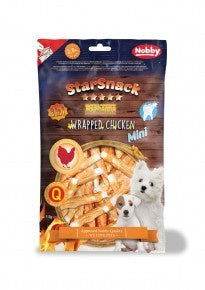Paw & Joy Biggest Pet Supplies brand in Egypt | 70144 NOBBY STARSNACK Puppy&Small Wrapped Chicken 113g