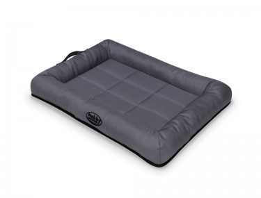 70732 NOBBY Mat with edge square "ABIA" grey l x w x h: 60 x 44 x 8 cm -  - PetsOffice