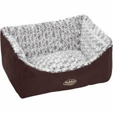 71470 NOBBY Comfort bed square "ARUSHA" brown L x W x H: 60 x 48 x 19 cm -  - PetsOffice