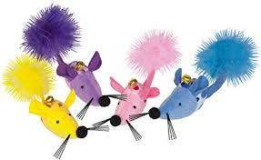 Paw & Joy Biggest Pet Supplies brand in Egypt | 71941 NOBBY Plush mouse with catnip 12 cm