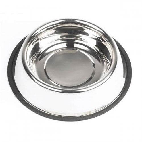 Paw & Joy Biggest Pet Supplies brand in Egypt | 72816 NOBBY Stainless steel bowl, anti slip 0,95 l / ﾝ 23,0 c