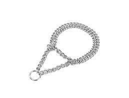 Paw & Joy Biggest Pet Supplies brand in Egypt | 73034 NOBBY Chains choker, two rows, chrome