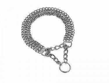 Paw & Joy Biggest Pet Supplies brand in Egypt | 73037 NOBBY Chains choker, three rows, chrome
