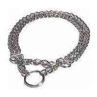 Paw & Joy Biggest Pet Supplies brand in Egypt | 73044 NOBBY Chains choker, two rows, chrome