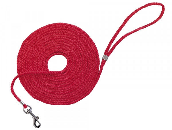 73241 NOBBY Tracking leash round red l: 5 m; w: 5 mm