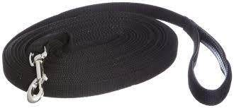 Paw & Joy Biggest Pet Supplies brand in Egypt | 73250-05 NOBBY Tracking leash flat black l: 5 m; w: 15 mm