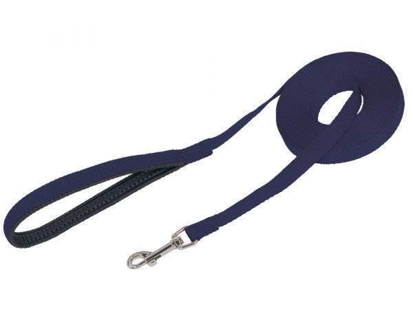Paw & Joy Biggest Pet Supplies brand in Egypt | 73252-06 NOBBY Tracking leash flat blue l: 1000cm; w: 15mm