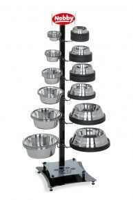 Paw & Joy Biggest Pet Supplies brand in Egypt | 73290 NOBBY Display stand for stainless steel bowls