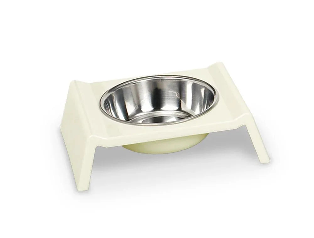 73313-02 NOBBY Melamine dog bowl "MISTER" white 160 ml - Paw & Joy