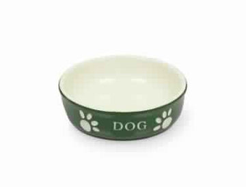 73315 NOBBY Dog ceramic bowl "DOG" -  - PetsOffice