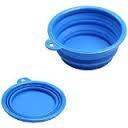Paw & Joy Biggest Pet Supplies brand in Egypt | 73321 NOBBY Silicone bowl, foldable orange approx. 370 ml