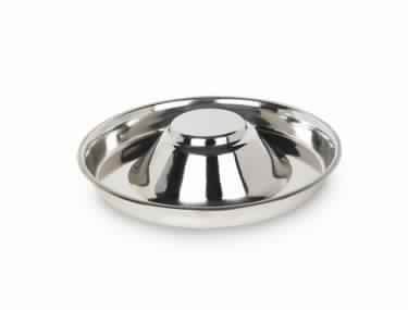 Paw & Joy Biggest Pet Supplies brand in Egypt | 73452 NOBBY Puppy saucer stainless steel 38 cm