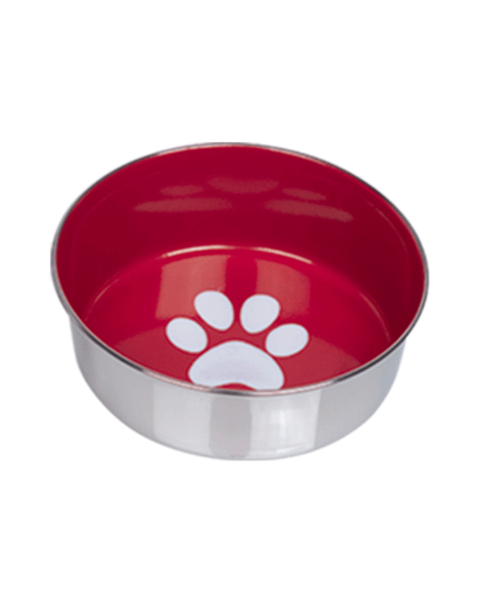 73469 NOBBY Stainless steel bowl "HEAVY PAW" anti slip -  - PetsOffice