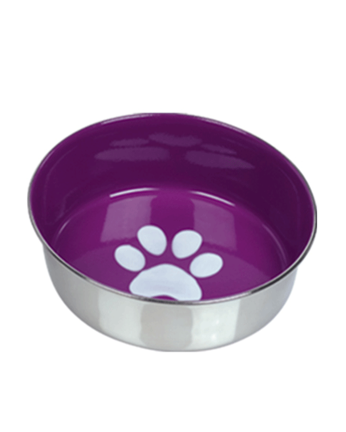 73473 NOBBY Stainless steel bowl "HEAVY PAW" anti slip -  - PetsOffice