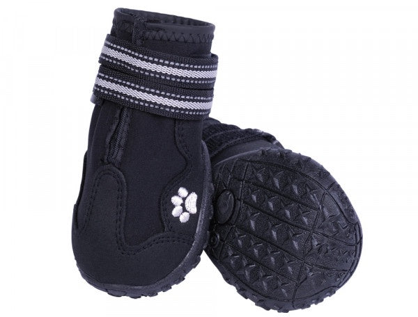 75981-05 NOBBY Dog boot "Runners" 2 pcs black size: S (4), l: 60 mm; w: 51 mm -  - PetsOffice