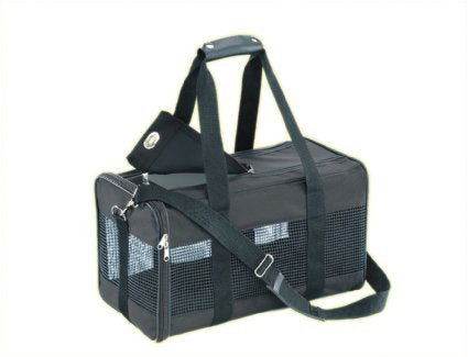 Paw & Joy Biggest Pet Supplies brand in Egypt | 76214 NOBBY Carrier bag nylon black l x w x h: 55 x 30 x 30 cm