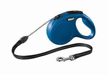 76906 Flexi NEW CLASSIC M Blue Cord 5m / 5 m / Blue -  - PetsOffice