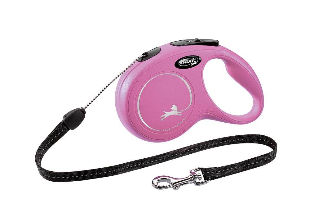Paw & Joy Biggest Pet Supplies brand in Egypt | 76917 FLEXI Classic S pink Cord 8m