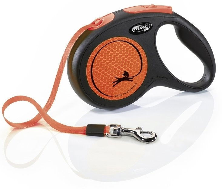 76991 Flexi New Neon Special Edition neon-orange TAPE 5m / TAPE 5 m -  - PetsOffice