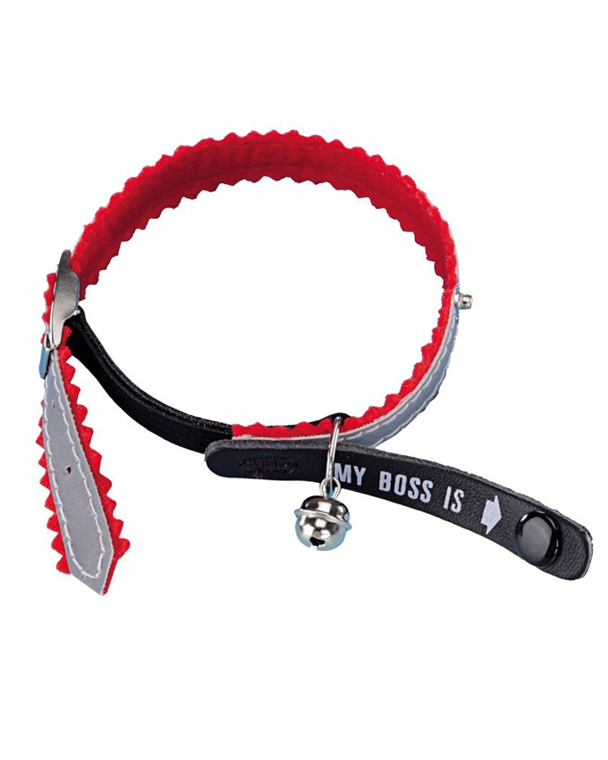 78039-01 NOBBY Address Cat collar "My Boss is" -  - PetsOffice