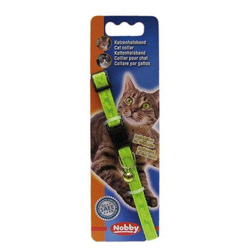 Paw & Joy Biggest Pet Supplies brand in Egypt | 78065-03 NOBBY Cat collar Neon neon yellow