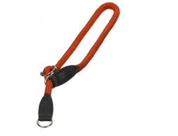 78180-80 NOBBY Choke with stopper "FUN ROYAL" terracotta l: 40 cm; w: 9 mm
