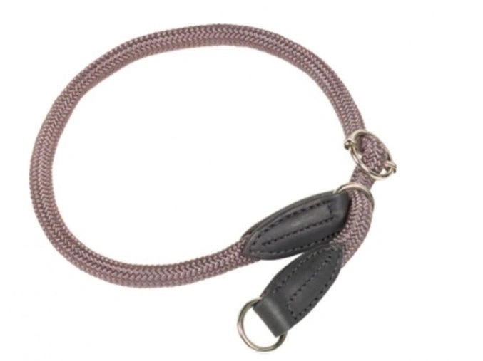 78180-81 NOBBY Choke with stopper "FUN ROYAL" grey l: 40 cm; w: 9 mm -  - PetsOffice