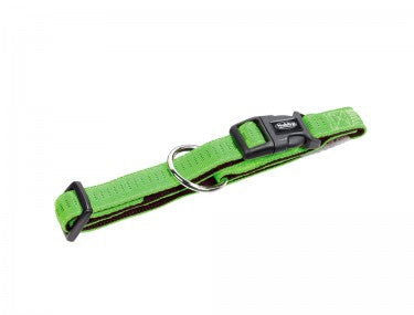 78512-84 NOBBY Collar "Soft Grip" light green / brown l: 40/55 cm; w: 25 mm -  - PetsOffice