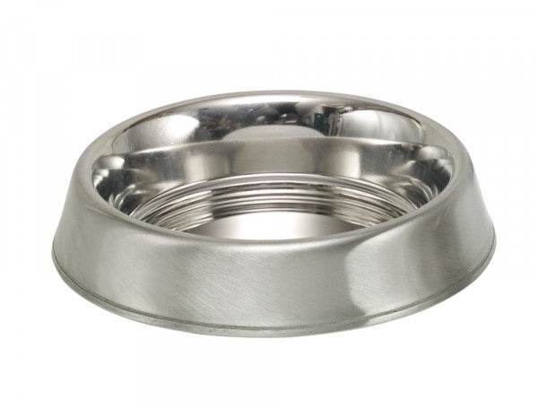 Paw & Joy Biggest Pet Supplies brand in Egypt | 79084 NOBBY Stainless steel bowl NORDIC, anti slip 21cm 0,95 ltr