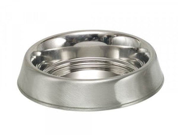 Paw & Joy Biggest Pet Supplies brand in Egypt | 79084 NOBBY Stainless steel bowl NORDIC, anti slip 21cm 0,95 ltr