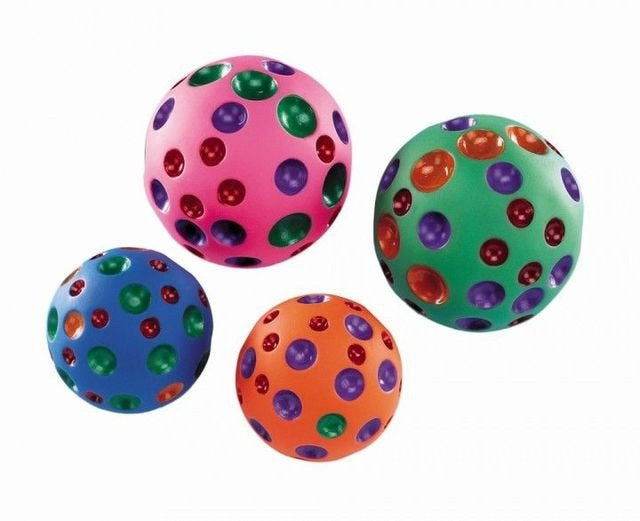 Paw & Joy Biggest Pet Supplies brand in Egypt | 79400 Vinyl cheese ball, assorted colors, 7,5 cm