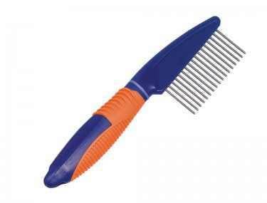 Paw & Joy Biggest Pet Supplies brand in Egypt | 79471 NOBBY COMFORT LINE Middle Comb 27 teeth