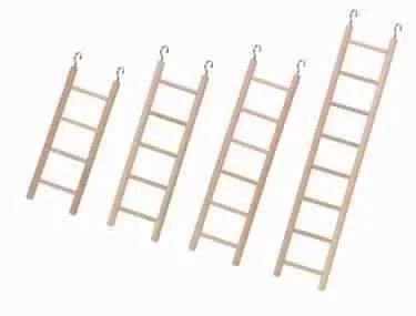 31556 NOBBY Wood ladder 6 steps; 26 x 7 cm - Paw & Joy