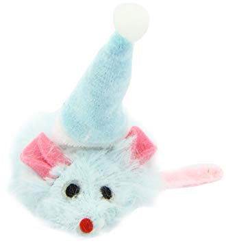 Paw & Joy Biggest Pet Supplies brand in Egypt | 80143 NOBBY Wool mouse with cap 6 cm