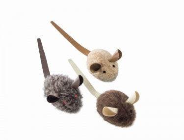Paw & Joy Biggest Pet Supplies brand in Egypt | 80160 NOBBY Plush mouse with leather tail
