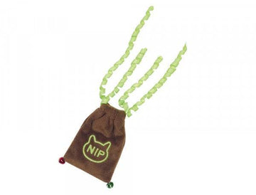 Paw & Joy Biggest Pet Supplies brand in Egypt | 80275 NOBBY Plush bag with catnip green 20cm